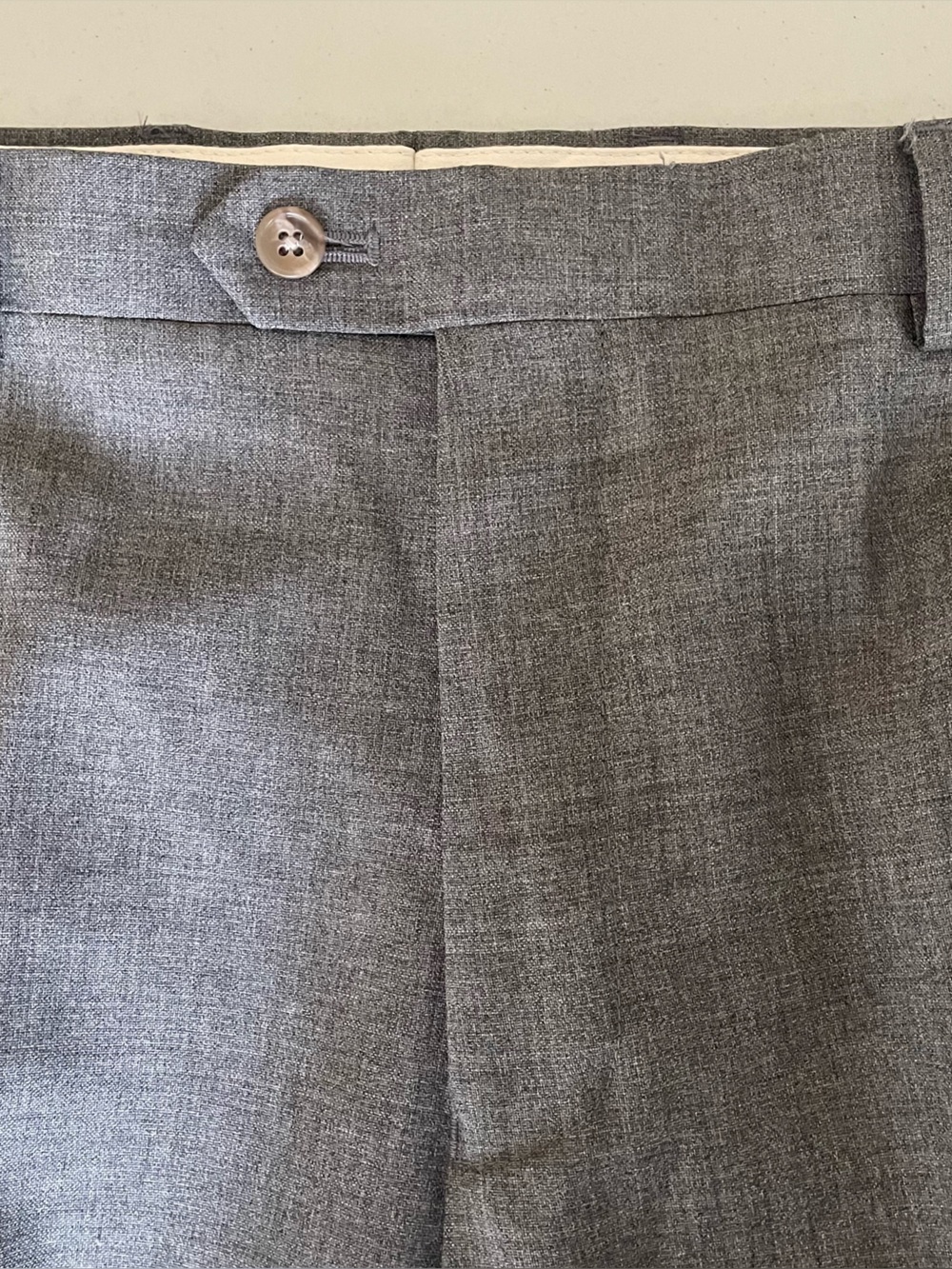 Jos. A Bank Reserve Collection Grey Italian Wool Dress Pants Slacks 36 Regular - Picture 4 of 13